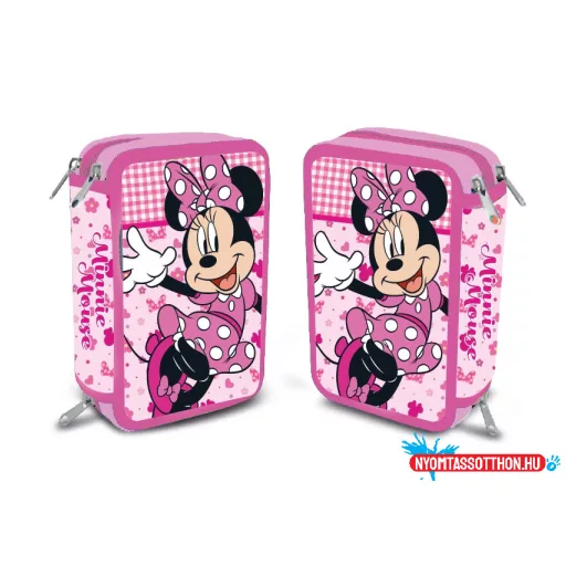Disney Minnie Lovely Charm tolltartó töltött 3 emeletes