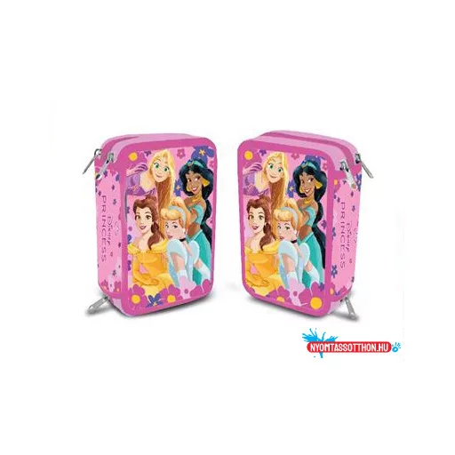 Disney Hercegnők Fairy Tale tolltartó töltött 3 emeletes