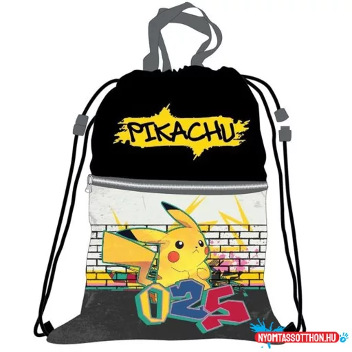 Pokémon Electric Bolt Deluxe sporttáska, tornazsák 45 cm