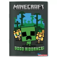 Minecraft Good Riddance B/5 vonalas füzet 40 lapos
