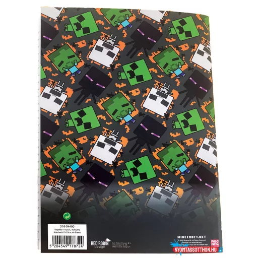 Minecraft Good Riddance B/5 vonalas füzet 40 lapos