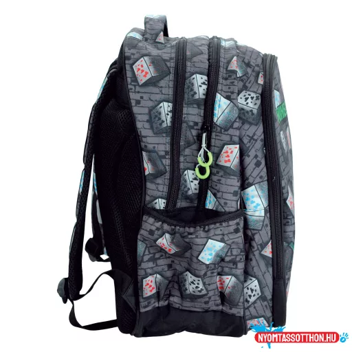 Minecraft Metro Art Blast iskolatáska, táska 46 cm