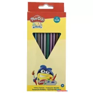 Play-Doh Art Metallic, háromszögletű színes ceruza 12 db-os