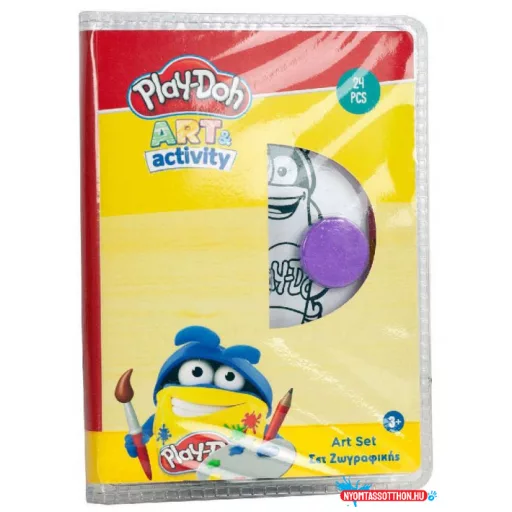 Play-Doh Art kreatív szett, rajzkészlet 24 db-os
