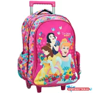 Disney Hercegnők Spring gurulós iskolatáska, táska 46 cm