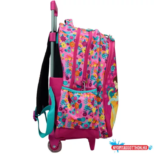 Disney Hercegnők Spring gurulós iskolatáska, táska 46 cm