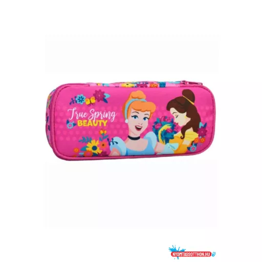Disney Hercegnők Spring 2 rekeszes tolltartó 26 cm