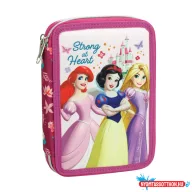 Disney Hercegnők Strong tolltartó töltött 2 emeletes