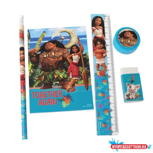 Disney Vaiana Together Again írószer szett 5 db-os