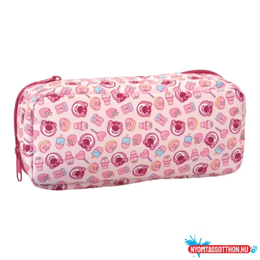 Disney Játékháború Lotso 2 rekeszes tolltartó 23,5 cm