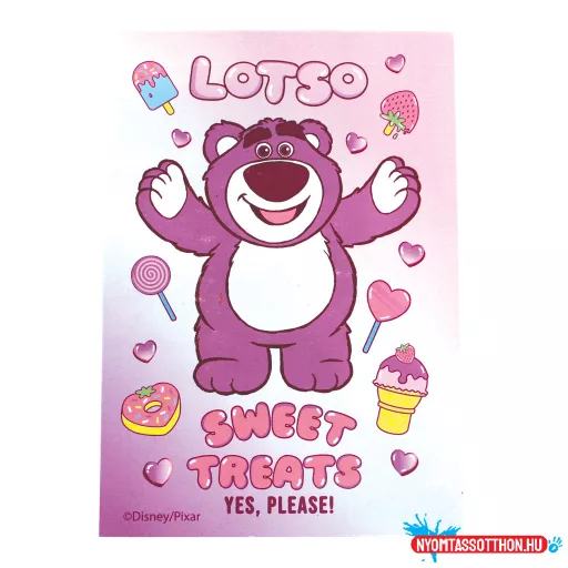 Disney Játékháború Lotso Jam írószer szett 5 db-os