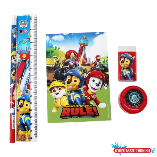 Mancs Őrjárat Rescue Wheels írószer szett 5 db-os