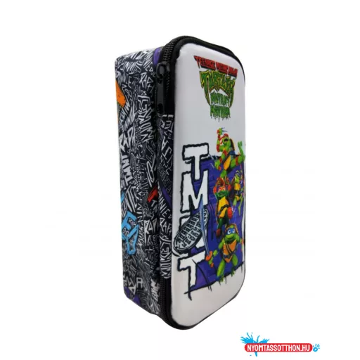 Tini Nindzsa Teknőcök TMNT 2 rekeszes tolltartó 26 cm