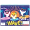 Baby Shark Wave A/4 spirál vázlatfüzet 30 lapos