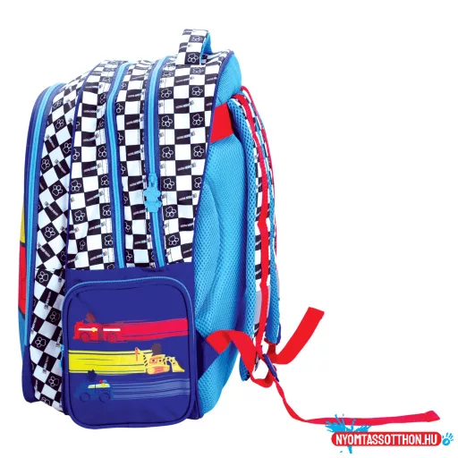 Mancs Őrjárat Racing iskolatáska, táska 42 cm