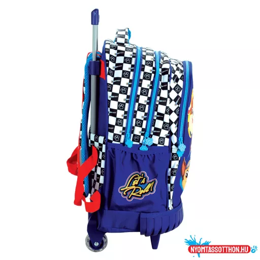 Mancs Őrjárat Racing prémium gurulós iskolatáska, táska 42 cm