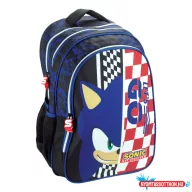Sonic a sündisznó Champion Racer iskolatáska, táska 42 cm