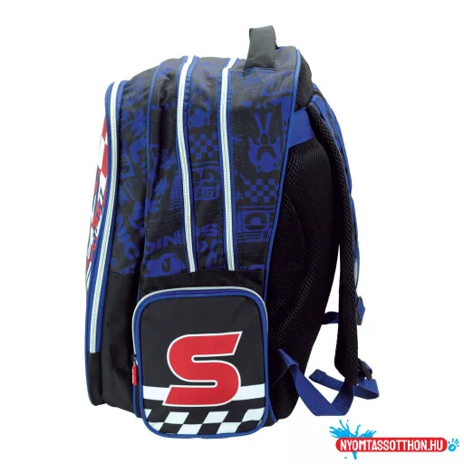 Sonic a sündisznó Champion Racer iskolatáska, táska 42 cm
