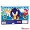 Sonic a sündisznó Trio A/4 spirál vázlatfüzet, 30 lapos