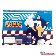 Sonic a sündisznó Speedy A/4 spirál vázlatfüzet 40 lapos matricával