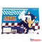 Sonic a sündisznó Speedy A/4 spirál vázlatfüzet 40 lapos matricával