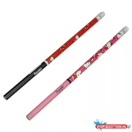 Hello Kitty Sweetheart HB grafit ceruza radír véggel