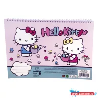 Hello Kitty World A/4 spirál vázlatfüzet, 30 lapos