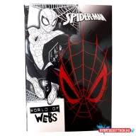Pókember World of Webs B/5 vonalas füzet 40 lapos
