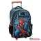 Pókember Frame gurulós iskolatáska, táska 46 cm