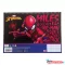 Pókember Miles Morales A/4 spirál vázlatfüzet 40 lapos matricával