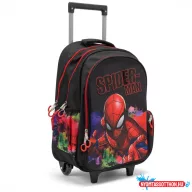 Pókember Global gurulós iskolatáska, táska 46 cm