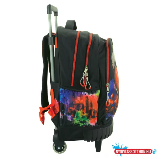 Pókember Global prémium gurulós iskolatáska, táska 42 cm