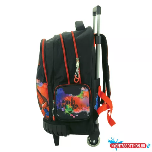 Pókember Global prémium gurulós iskolatáska, táska 42 cm