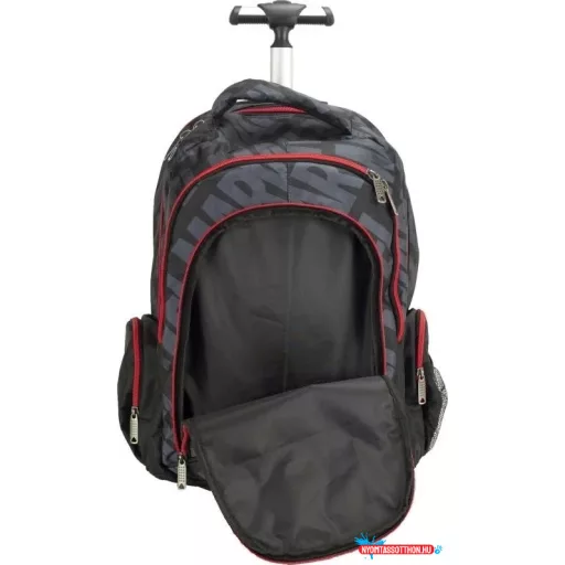 Marvel Black gurulós iskolatáska, táska 46 cm