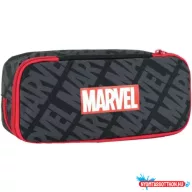 Marvel Black 2 rekeszes tolltartó 26 cm