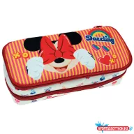 Disney Minnie Wink 2 rekeszes tolltartó 26 cm