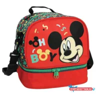 Disney Mickey Oh Boy thermo uzsonnás táska 21 cm