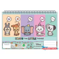 Disney Classics Animals A/4 spirál vázlatfüzet, 30 lapos