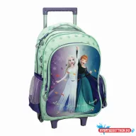 Disney Jégvarázs Idyllic gurulós iskolatáska, táska 46 cm