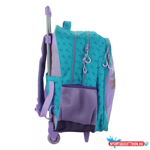Disney Jégvarázs Modern Magic gurulós iskolatáska, táska 46 cm