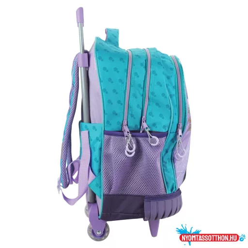 Disney Jégvarázs Modern Magic prémium gurulós iskolatáska, táska 42 cm