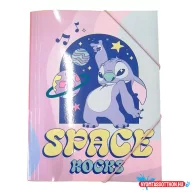 Disney Lilo és Stitch, A csillagkutya Space Rocks A/4 gumis mappa