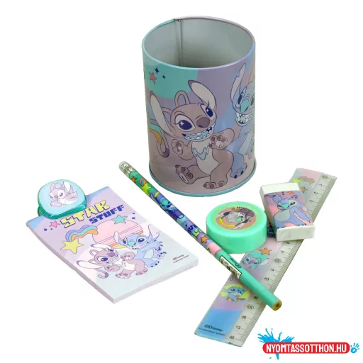 Disney Lilo és Stitch, A csillagkutya Star Stuff írószer szett 7 db-os