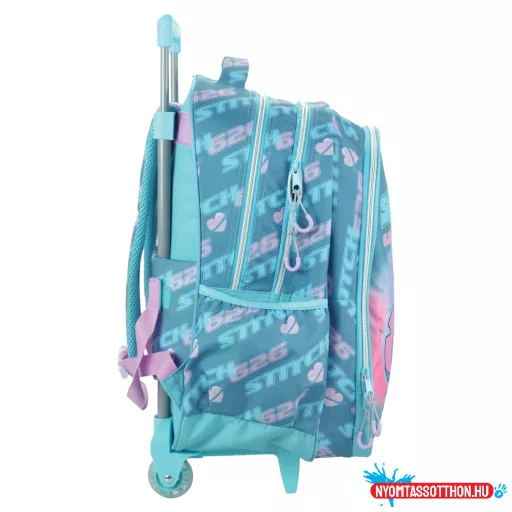 Disney Lilo és Stitch, A csillagkutya Brush It Out gurulós iskolatáska, táska 46 cm