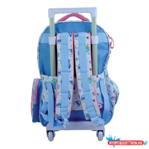 Disney Lilo és Stitch, A csillagkutya Scrapbook gurulós iskolatáska, táska 46 cm
