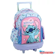 Disney Lilo és Stitch, A csillagkutya Scrapbook prémium gurulós iskolatáska, táska 46 cm