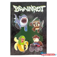 Brainrot Bananini B/5 vonalas füzet 40 lapos