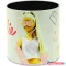 Barbie Wind fém ceruzatartó 10,5 cm