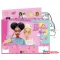 Barbie Happy Thoughts A/4 spirál vázlatfüzet 40 lapos matricával