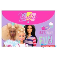Barbie Happy Thoughts A/4 Irattartó tasak